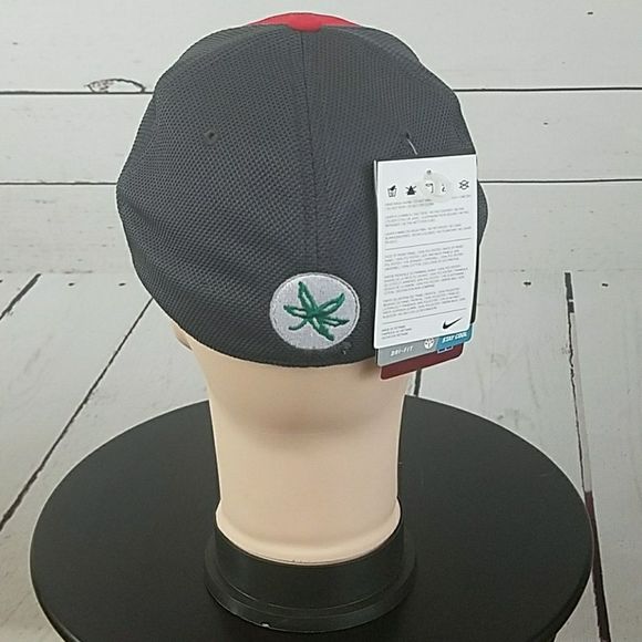 Nike Ohio State Buckeyes University Fitted Hat M/L - Picture 3 of 8